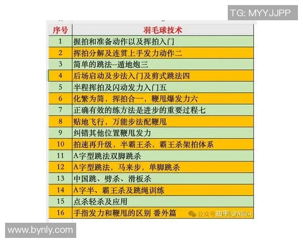 羽毛球新手必看：从力量训练到技巧提升的全面入门指南